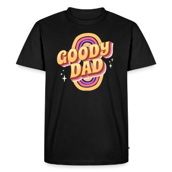 Goody Dad - Good Father - Good Dad - Men's Premium Organic T-Shirt - black - Front - Nico (187cm)