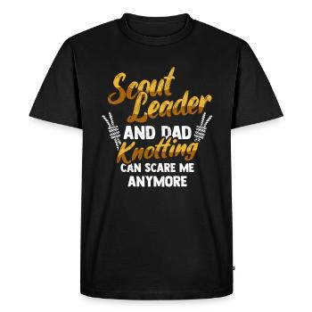 Scout Guide Scouting - Men's Premium Organic T-Shirt - black - Front - Nico (187cm)