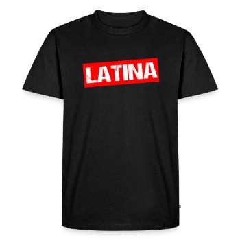 Latina Original Chicano Hispanics Latino Mexico - Men's Premium Organic T-Shirt - black - Front - Nico (187cm)