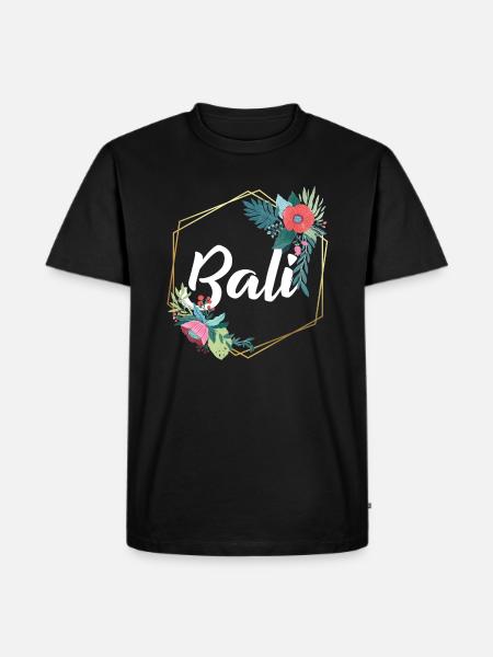 Indonesien Bali - Männer Premium Bio T-Shirt - Schwarz