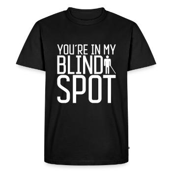 You’re In My Blind Spot 3 - T-shirt Premium bio Homme - noir - Devant - Nico (187cm)