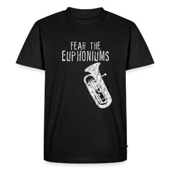 Fear The Euphoniums 2 - Men's Premium Organic T-Shirt - black - Front - Nico (187cm)