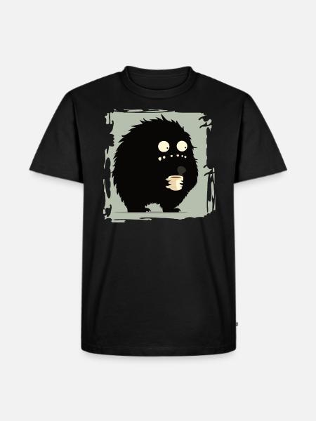 Monster - Men's Premium Organic T-Shirt - black