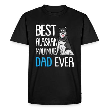 Alaskan Malamute - T-shirt Premium bio Homme - noir - Devant - Nico (187cm)
