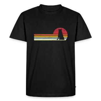 Alaskan Malamute - T-shirt Premium bio Homme - noir - Devant - Nico (187cm)