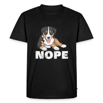 Appenzeller Sennenhund Canin - T-shirt Premium bio Homme - noir - Devant - Nico (187cm)