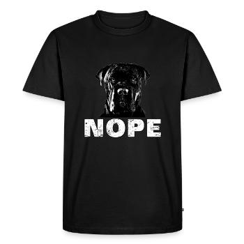 Cane Corso Dog - Men's Premium Organic T-Shirt - black - Front - Nico (187cm)