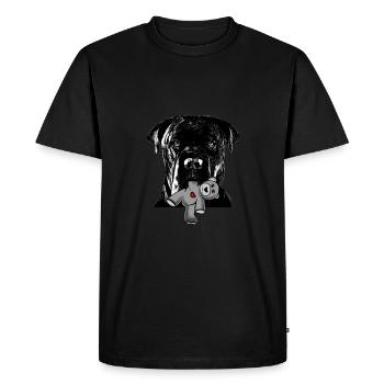 Cane Corso - Men's Premium Organic T-Shirt - black - Front - Nico (187cm)