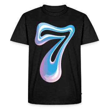Drôle Groupe 7 67 Meme Halloween Costume - T-shirt Premium bio Homme - noir - Devant - Nico (187cm)