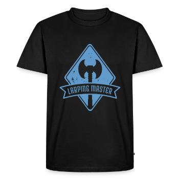 Larp | Live-action role-playing game | Larps | Larp - Men's Premium Organic T-Shirt - black - Front - Nico (187cm)