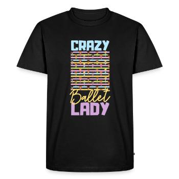 Ballet Dancer | Ballet Teacher | Ballerina - Men's Premium Organic T-Shirt - black - Front - Nico (187cm)