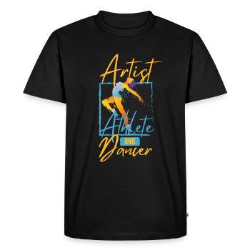 Ballet Dancer | Ballet Teacher | Ballerina - Men's Premium Organic T-Shirt - black - Front - Nico (187cm)