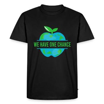 Changement climatique Réchauffement climatique Activistes de l’environnement Terre - T-shirt Premium bio Homme - noir - Devant - Nico (187cm)