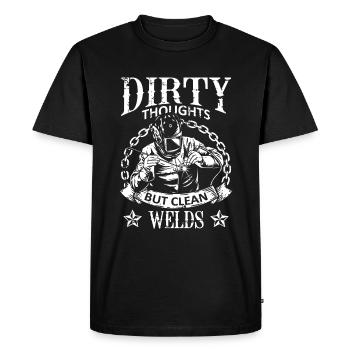 Cadeaux de soudeurs, chemise de soudeur drôle, soudage - T-shirt Premium bio Homme - noir - Devant - Nico (187cm)
