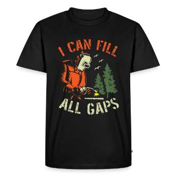 Cadeaux de soudeurs, chemise de soudeur drôle, soudage - T-shirt Premium bio Homme - noir - Devant - Nico (187cm)