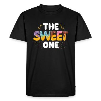 Le Sweet One | | d’anniversaire familial correspondant - T-shirt Premium bio Homme - noir - Devant - Nico (187cm)