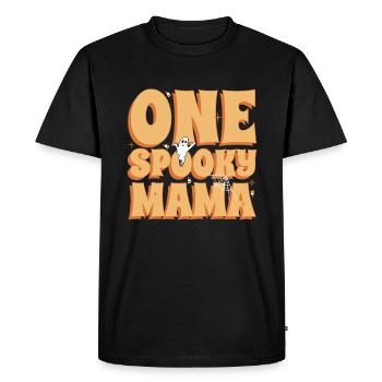 Une effrayante fête costumée d’Halloween sous le - T-shirt Premium bio Homme - noir - Devant - Nico (187cm)
