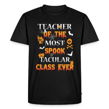 Professeur de la classe la plus effrayante de tous les temps - T-shirt Premium bio Homme - noir - Devant - Nico (187cm)