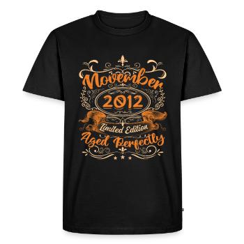 November 2012 Limited Edition - T-shirt Premium bio Homme - noir - Devant - Nico (187cm)