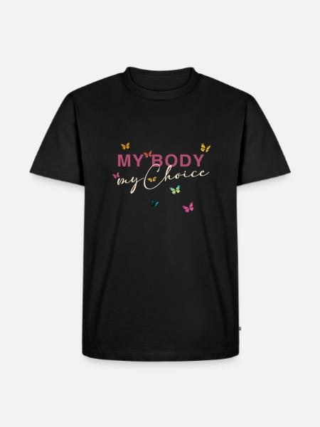 My Body - My Choice - Men's Premium Organic T-Shirt - black
