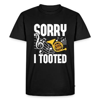 Lunch Lady School Cook Food Service Worker - Men's Premium Organic T-Shirt - black - Front - Nico (187cm)