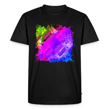 Hip Hop Rap DJ - T-shirt Premium bio Homme - noir - Devant - Nico (187cm)