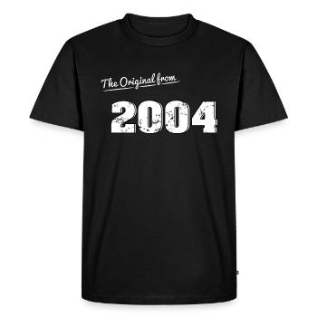 18e anniversaire 2004 Original - T-shirt Premium bio Homme - noir - Devant - Nico (187cm)