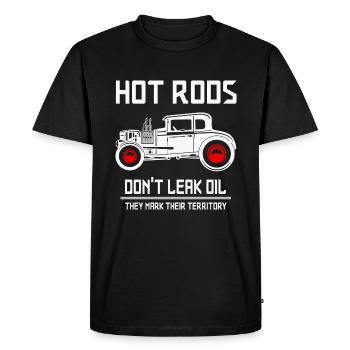 Hot rod hot rod disant - T-shirt Premium bio Homme - noir - Devant - Nico (187cm)
