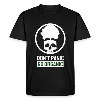 Jour de la Terre Protection de la Terre - T-shirt Premium bio Homme - noir - Devant - Nico (187cm)