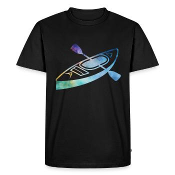 kayak - T-shirt Premium bio Homme - noir - Devant - Nico (187cm)