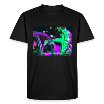 « Catch Real Criminals III » Conception de tuning automobile - T-shirt Premium bio Homme - noir - Devant - Nico (187cm)