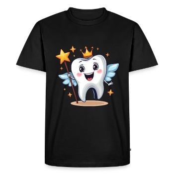 Carnival Tooth Fairy Assistant dentaire Enfants Dentiste - T-shirt Premium bio Homme - noir - Devant - Nico (187cm)