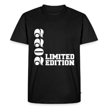 Édition limitée 2022, cadeau d’anniversaire 2022 - T-shirt Premium bio Homme - noir - Devant - Nico (187cm)