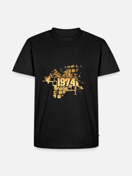 1974 - Men's Premium Organic T-Shirt - black