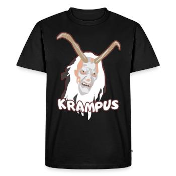 Krampus shirt gift - Men's Premium Organic T-Shirt - black - Front - Nico (187cm)