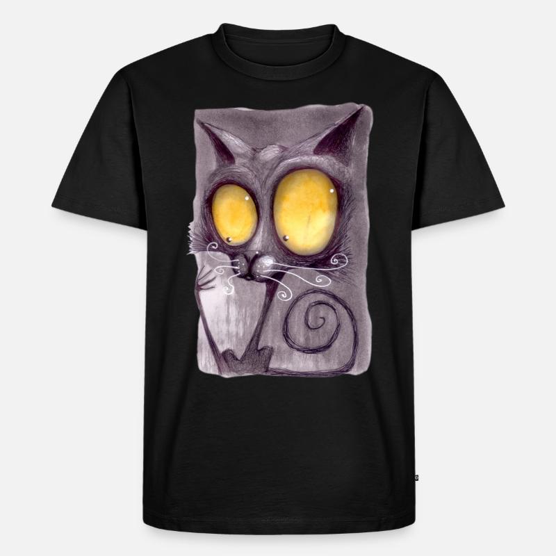 Seriennummer Cat 05 - Männer Premium Bio T-Shirt - Schwarz