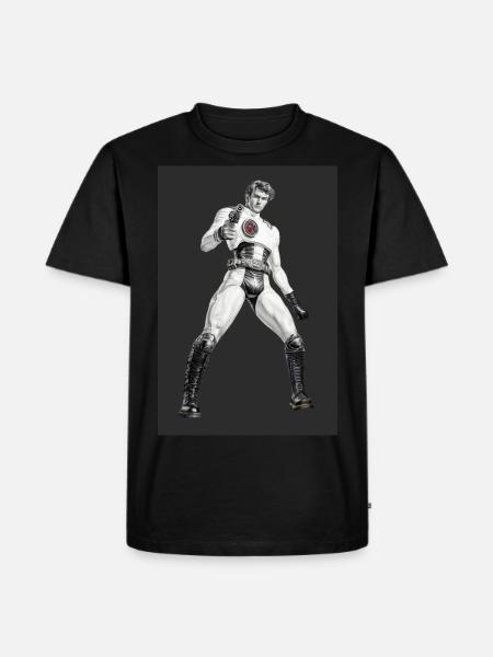 Galactic Avenger - Men's Premium Organic T-Shirt - black