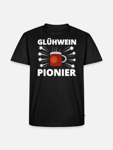 Mulled wine pioneer - Men's Premium Organic T-Shirt - black