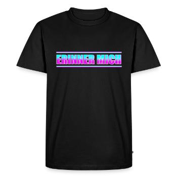 Rappelez-moi de célébrer - T-shirt Premium bio Homme - noir - Devant - Nico (187cm)
