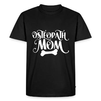 Osteopath Mama Profession Osteopathy Osteopath - Men's Premium Organic T-Shirt - black - Front - Nico (187cm)