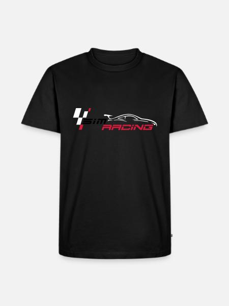 SIMRACING - eRacing - T-shirt Premium bio Homme - noir