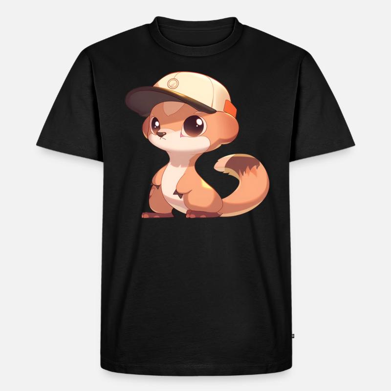 Mungo - Männer Premium Bio T-Shirt - Schwarz