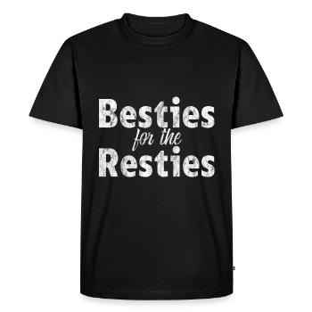 Meilleures amies pour les Resties 3 - T-shirt Premium bio Homme - noir - Devant - Nico (187cm)