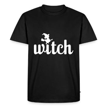 witch Bildchen - T-shirt Premium bio Homme - noir - Devant - Nico (187cm)