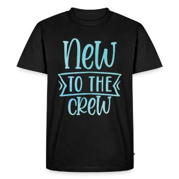 New to the Crew - T-shirt Premium bio Homme - noir - Devant - Nico (187cm)
