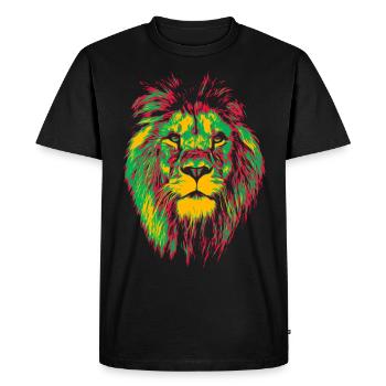 Juneteenth - Men's Premium Organic T-Shirt - black - Front - Nico (187cm)