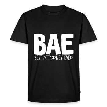 Bae Best Attorney Ever - T-shirt Premium bio Homme - noir - Devant - Nico (187cm)