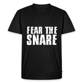 Fear The Snare 3 - T-shirt Premium bio Homme - noir - Devant - Nico (187cm)