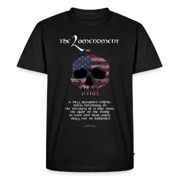 The 2nd Amendment - T-shirt Premium bio Homme - noir - Devant - Nico (187cm)