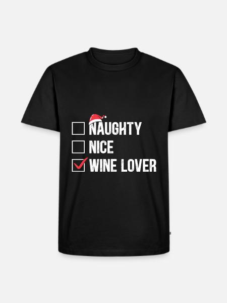 Dabbing Weihnachtsmann Geschenke - Männer Premium Bio T-Shirt - Schwarz